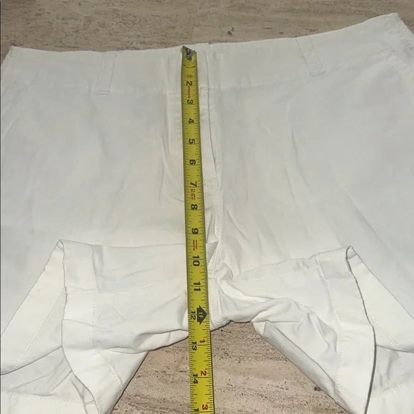 VINEYARD VINES 5 Inch Every Day Shorts Crisp White Fat Front with Pockets Sz 14